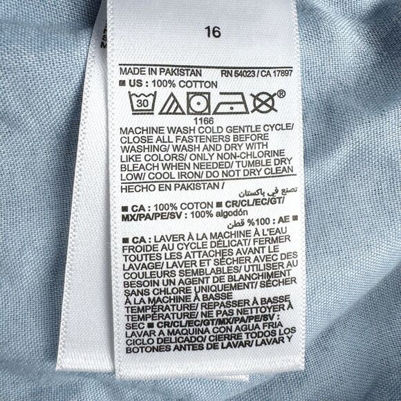 Old Navy 90s Baggy Carpenter Jeans Boy's Painters Pants Reissue Blue Denim NWT - Picture 16 of 16